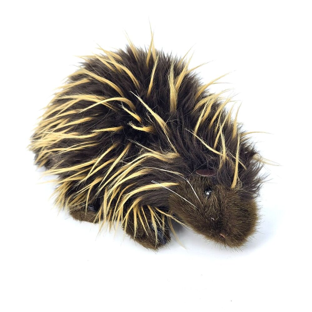 Folkmanis Porcupine Hand Puppet Plush Stuffed Animal Toy Soft Quills 13"
